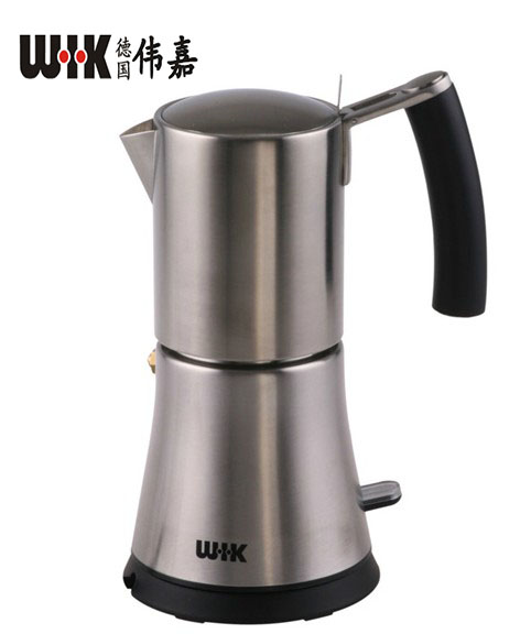 简易精品 wik/德国伟嘉 9711m 磨砂不锈钢咖啡机