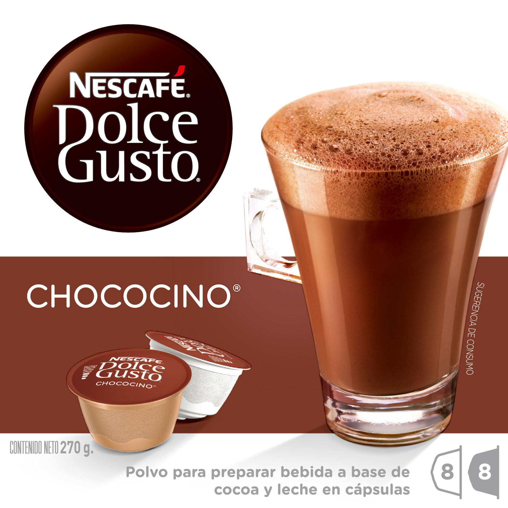 雀巢dolce gusto咖啡胶囊多趣酷思泡沫巧克力牛奶