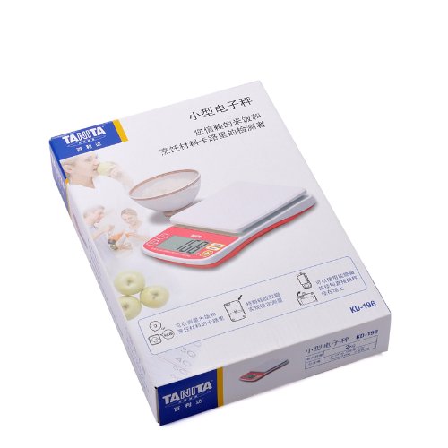 tanita日本百利达kd-196厨房秤 电子称烘培秤2kg